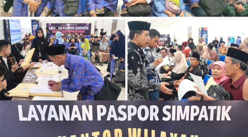 Pembuatan Paspor Jamaah Calon Haji Kabupaten Demak Tahun 1447 H / 2026 M Berlangsung di Muladi Dome Semarang